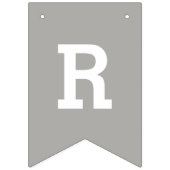 カスタム卒業式パーティーバナーフラグ バンティングフラッグ (第3の旗)