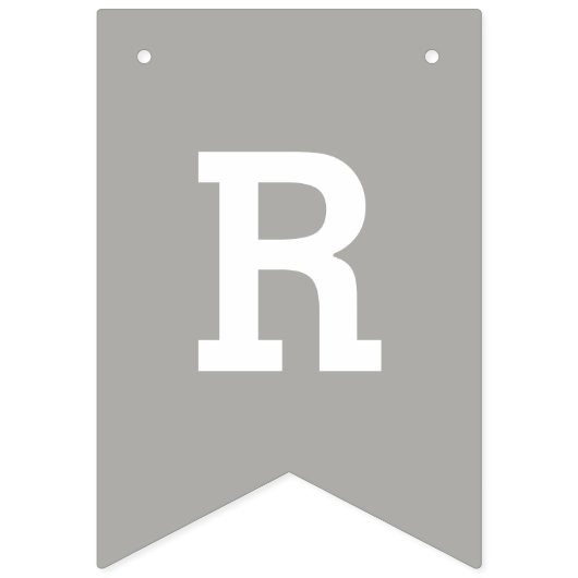 カスタム卒業式パーティーバナーフラグ バンティングフラッグ (第3の旗)