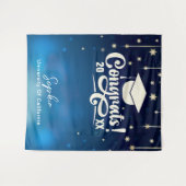 カスタム卒業式パーティー2025年12月フォトブース タペストリー (正面(横))