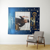 カスタム卒業式パーティー2025年12月フォトブース タペストリー (インサイチュ(横))