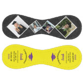 カスタム卒業式4 2025年の写真教室 | パープル ソフトボール (パネル)