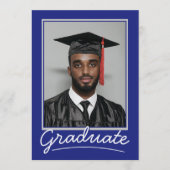 カスタム卒業招待状カード | クラシックデザイン 招待状 (正面)