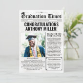 カスタム卒業新聞ユニーク卒業カード シーズンカード (スタンド正面)