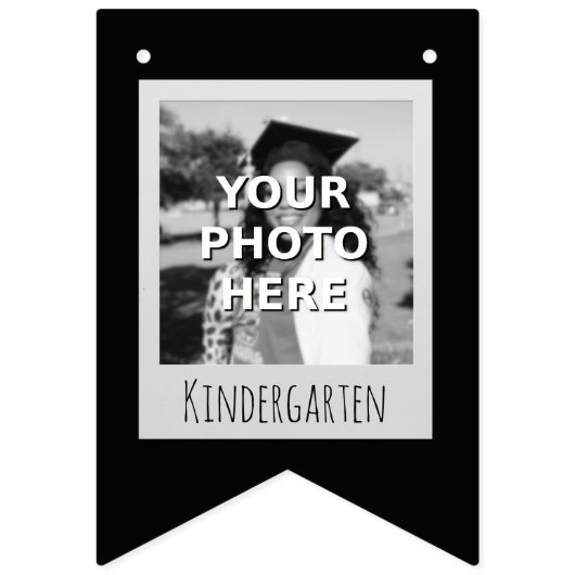 カスタム卒業生文房撮影 バンティングフラッグ (第3の旗)