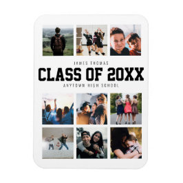 カスタム卒業記念フォトコラージュ マグネット