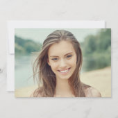 カスタム卒業記念会 招待状 (裏面)