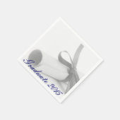 カスタム卒業証書パーティー紙ナプキンセット スタンダードカクテルナプキン (角)