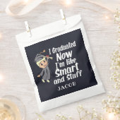 カスタム卒業Gag私は漫画の名前を卒業 フェイバーバッグ (クリップ留めされた状態)