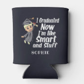 カスタム卒業Gag私は漫画の名前を卒業 缶クーラー (裏面)