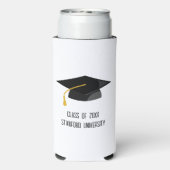 カスタム博士学位卒業パーティー スリム缶クーラー (Seltzer裏面)