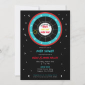 カスタム占星術十二星座太陽記号ベビーシャワー 招待状 (正面)