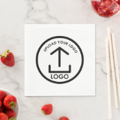 カスタム印刷ビジネスのロゴのプロモーション スタンダードランチョンナプキン (インサイチュ)