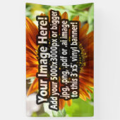 カスタム印刷ビニールバナー全色印刷 横断幕 (縦)