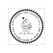 カスタム印 |自家製モダンベーカリーロエレガントゴ(&H) ラバースタンプ (インプリント)