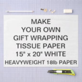 カスタム厚組パーソナライズされた織包装紙 薄葉紙 (クラフト)