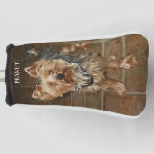 カスタム又はペットフォトゴルフヘッドカバー ゴルフヘッドカバー (正面)