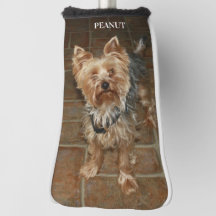 カスタム又はペットフォトゴルフヘッドカバー