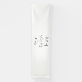 カスタム及びパーソナライズされた 横断幕 (縦)