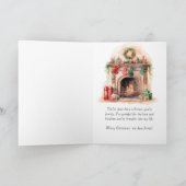 カスタム友最高のポートレート カード (内部)