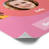 カスタム友最高の永遠フォトアートモダンポスター ポスター (角)