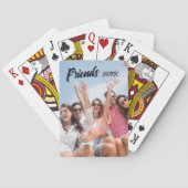 カスタム友達の写真 トランプ (裏面)