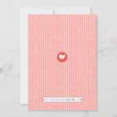 カスタム双子のベビーシャワー招待状 招待状 (裏面)