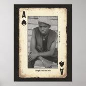 カスタム反抗的なティーンウォールアート、ポーカー ストレートアウト ポスター (正面)