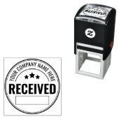 カスタム受取業務用自己インキング用ゴムスタンプ セルフインキングスタンプ (インサイチュ)