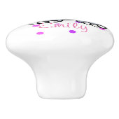 カスタム可愛いおもしろいベビー セラミックノブ (側面)