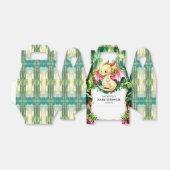 カスタム可愛いドラゴンベビーシャワー フェイバーボックス (折り畳みなし)