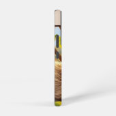 カスタム可愛いベビーナマケモノの木に眠る秋 SAMSUNG GALAXYケース (右側面)