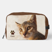 カスタム可愛いペット猫ねこ犬写真テンプレート ドップキット (裏面)