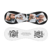 カスタム可愛いボーナスパパ4写真&引用文父ギフト 野球ボール (パネル)