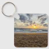 カスタム可愛い二人写真両面パーソナライズされたKe キーホルダー (正面)