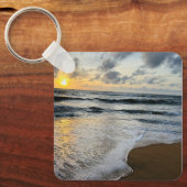 カスタム可愛い二人写真両面パーソナライズされたKe キーホルダー (正面)