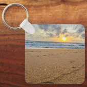 カスタム可愛い二人写真両面パーソナライズされたKe キーホルダー (正面)