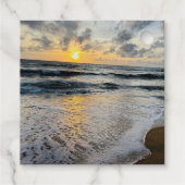 カスタム可愛い二人写真両面パーソナライズされたKe フェイバータグ (裏面)