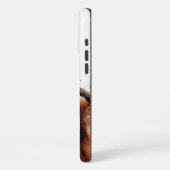 カスタム可愛い可愛い馬カップル愛の動物 iPhoneケース (左側面)