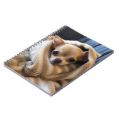 カスタム可愛い犬のノート ノートブック (左側)