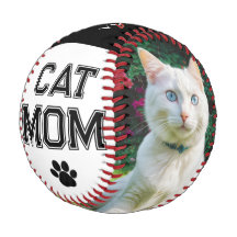 カスタム可能な猫ママのモノグラムフォト2枚 母の日ギフト