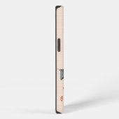 カスタム可能な虹、花、ハート、旗のデザイン iPhoneケース (右側面)