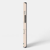 カスタム可能な虹、花、ハート、旗のデザイン iPhoneケース (左側面)