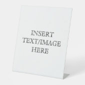 カスタム台座標識 台座サイン (正面)