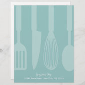 カスタム台所用具 レターヘッド (正面/裏面)