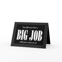 カスタム名のジュニアグルームズマン招待状 - 面白い