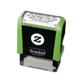 カスタム名のパーソナライズされた差出人住所 セルフインキングスタンプ (商品)