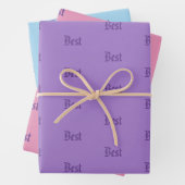 カスタム名のラッパーソナライズされたピング紙セット ラッピングペーパーシート (インサイチュ)