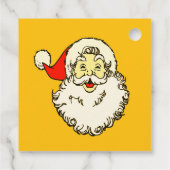 カスタム名オパーソナライズされたレンジサンタクロース フェイバータグ (裏面)