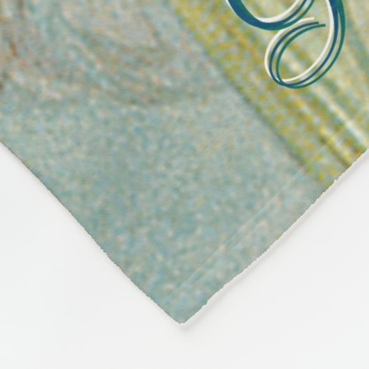 カスタム名ガーディアンエンジェルブランケットの追加 フリースブランケット (角)