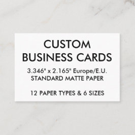 カスタム名パーソナライズされた刺テンプレート 名刺